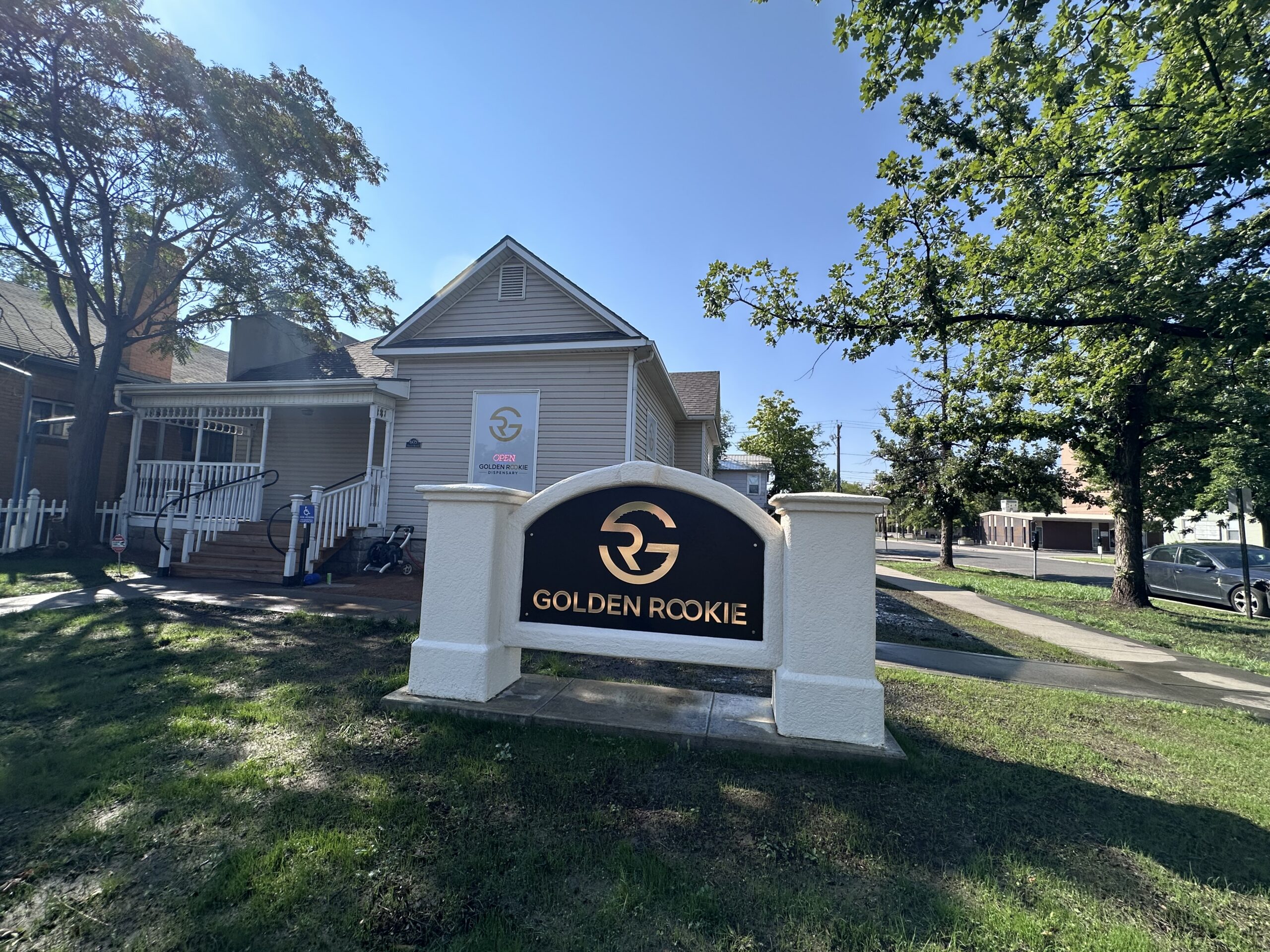 Golden Rookie recreational cannabis dispensary storefront in Grand Junction Colorado